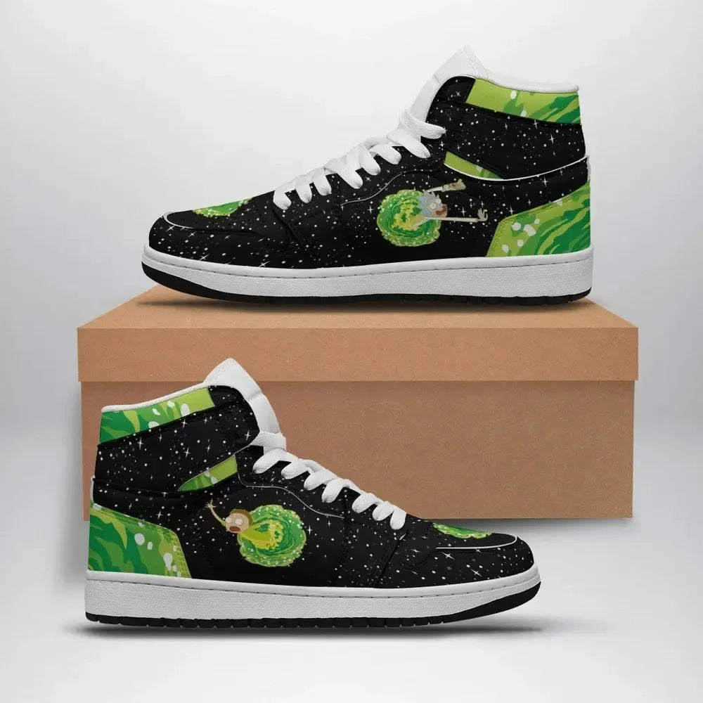 Portal Rick and Morty Special High Top Shoes