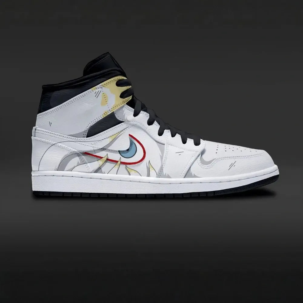 Five-Tails Bijuu Kokuo Naruto Edition High Top Shoes