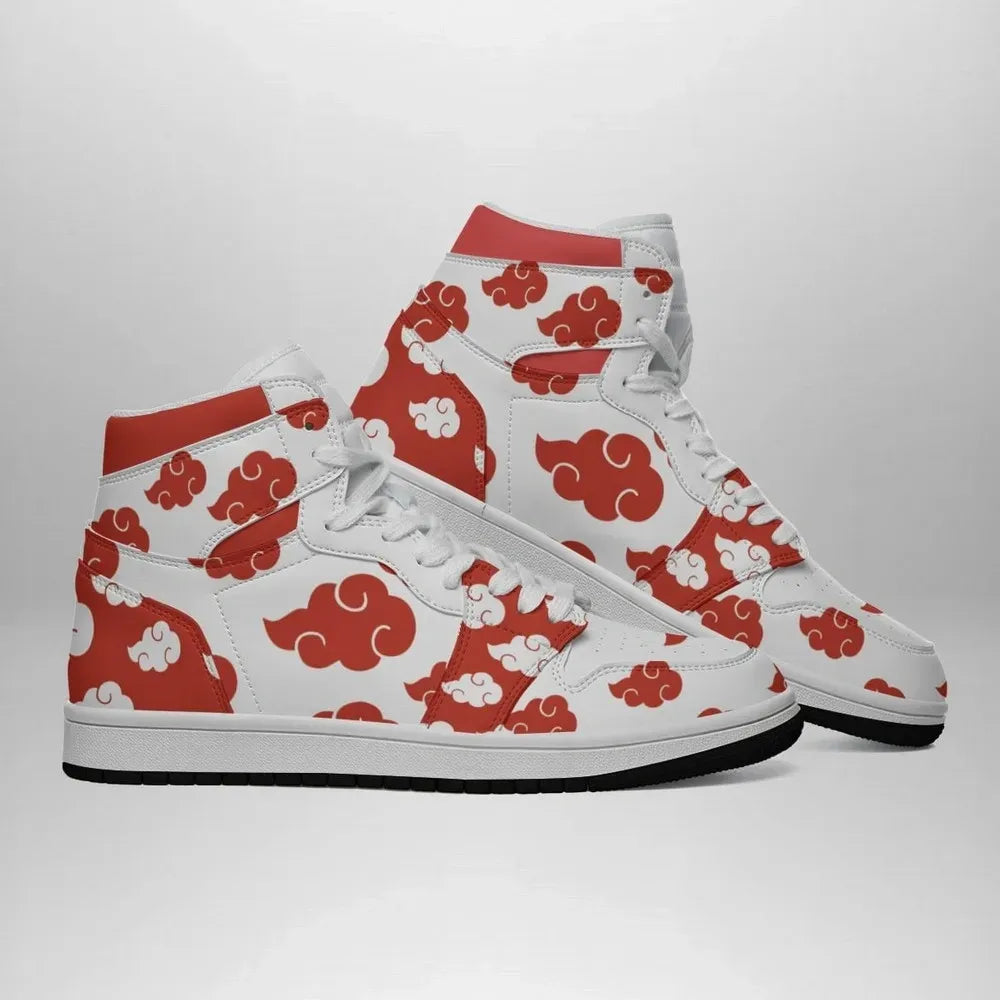 Akatsuki White Akatsuki High Top Shoes