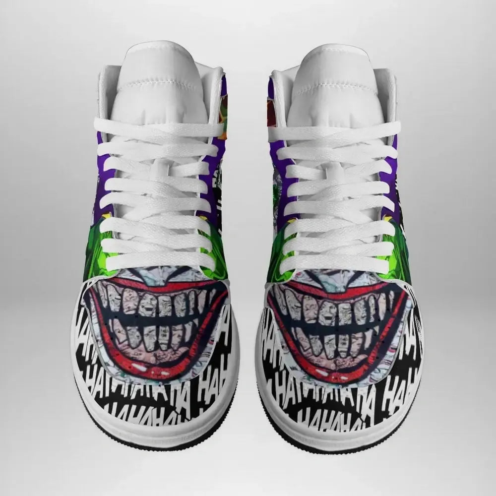 The Joker Dc Comics Special High Top Shoes