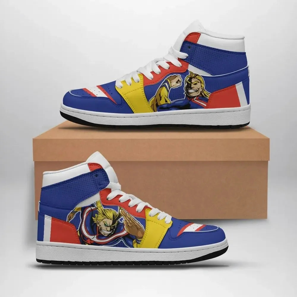 All Might My Hero Academia Special High Top Shoes