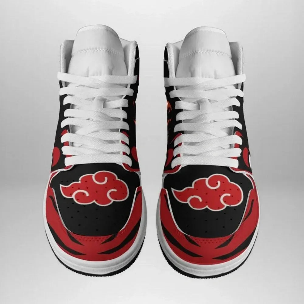 Itachi Clan Fireball V2 Akatasuki High Top Shoes