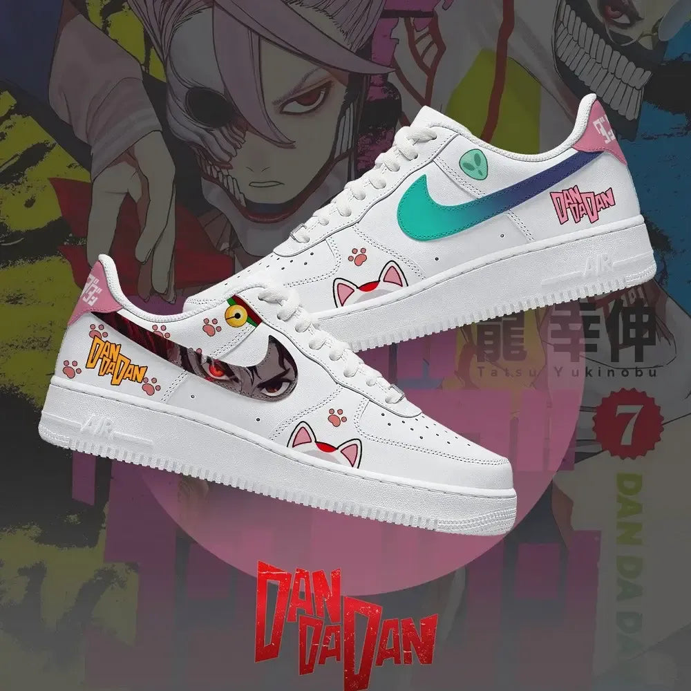Momo & Okarun V.1 Dan Da Dan Limited Low Top Shoes