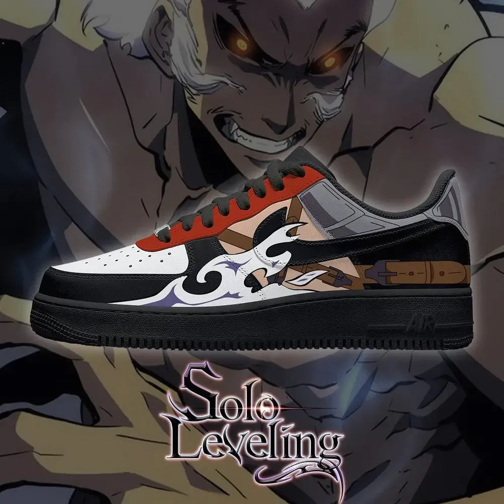 Baek Yoon-ho Shadow Legacy Solo Leveling Low Top Shoes