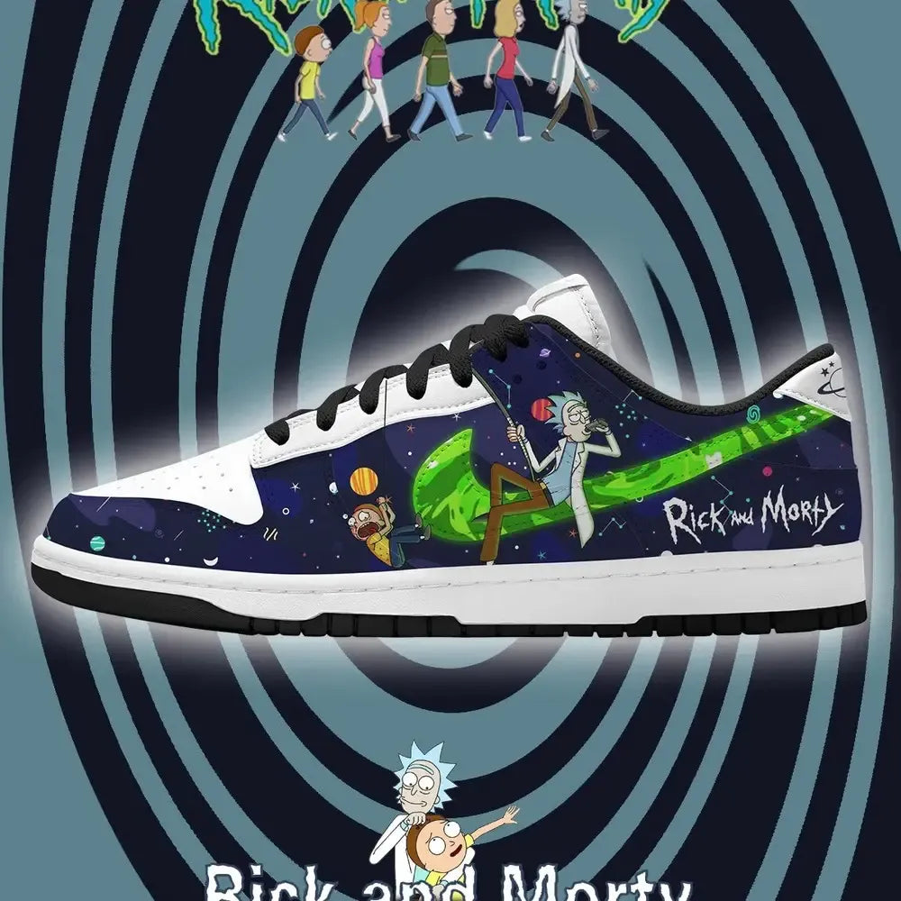 R M V.14 Rick and Morty Low Top Shoes