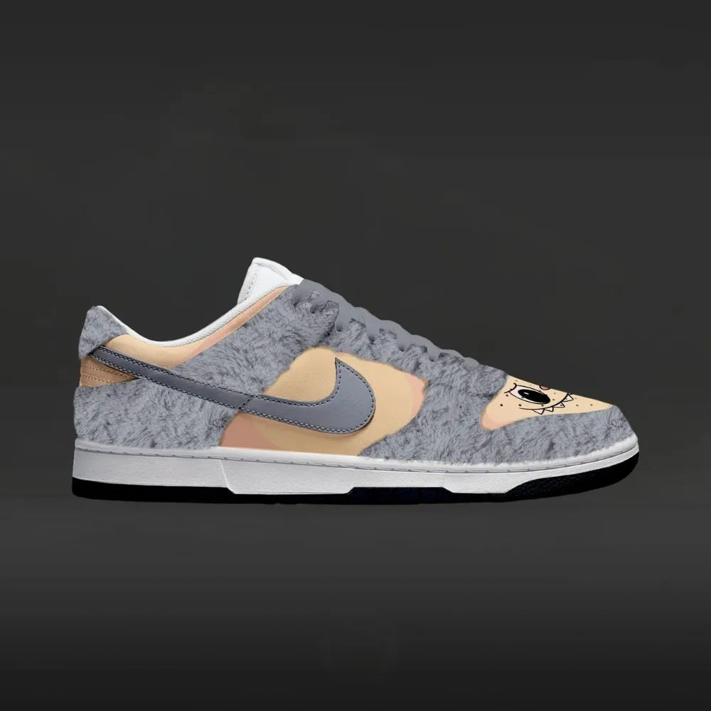 Sesame Bean Labubu Low Top Shoes