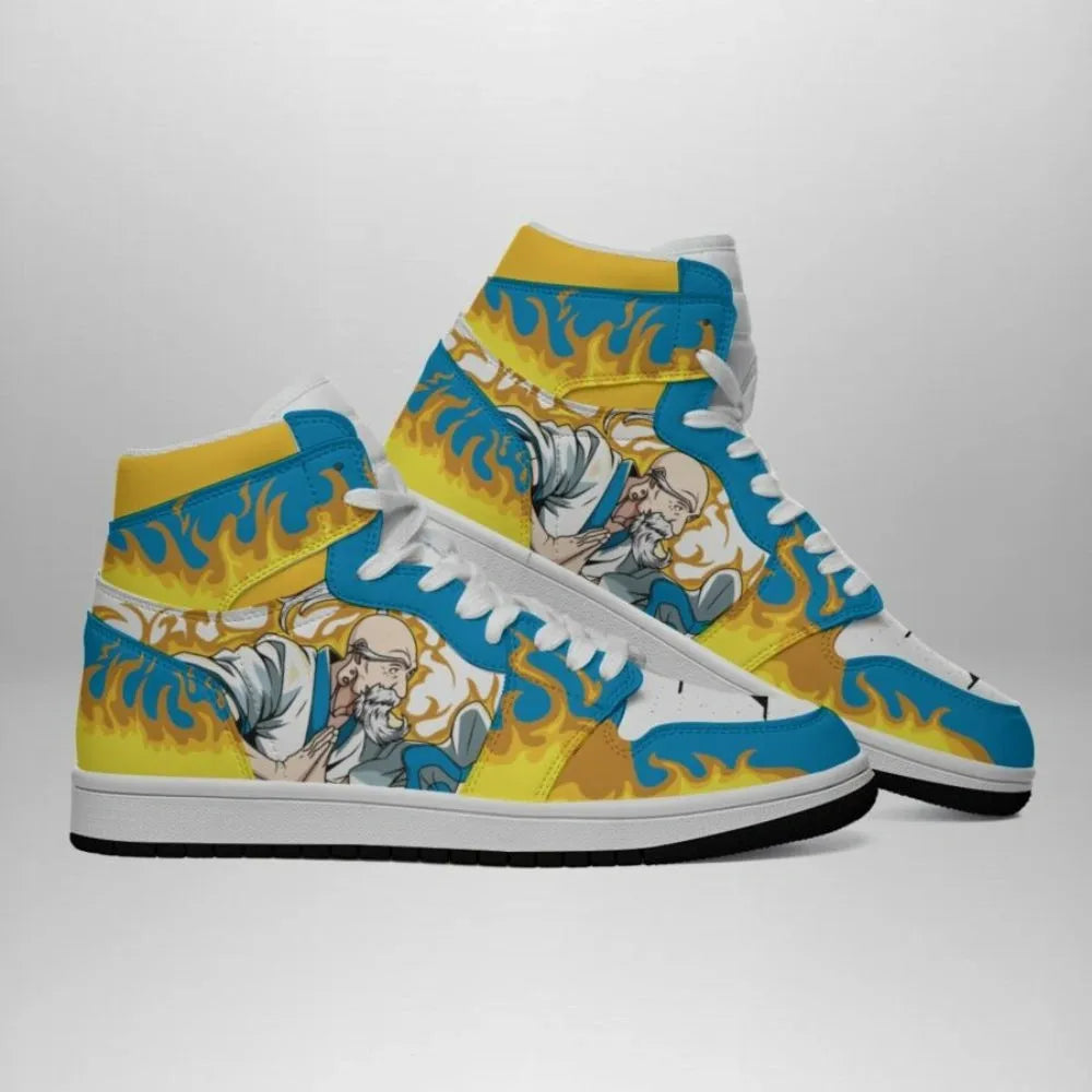 Netero Fire Hunter x Hunter Special High Top Shoes