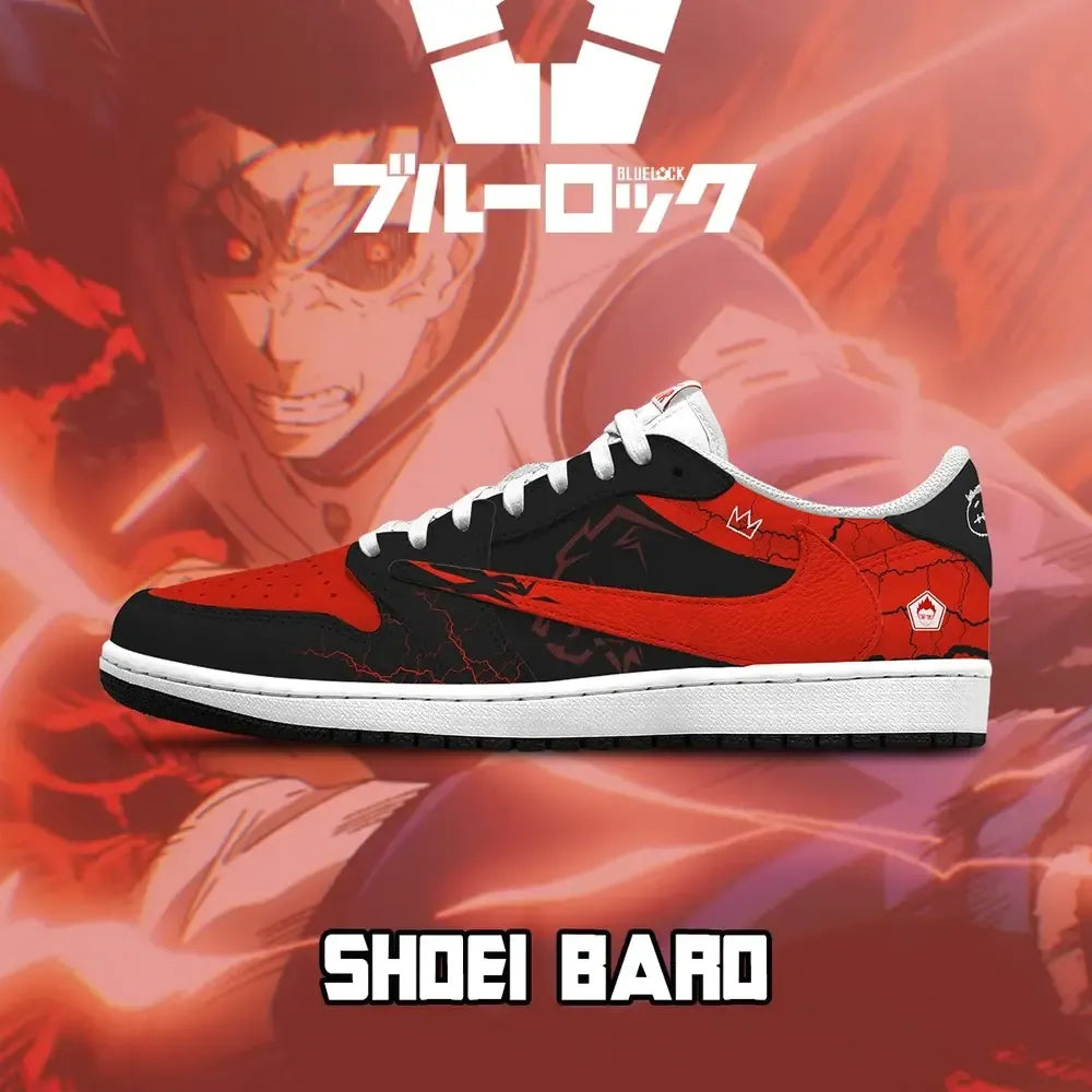 Shoei Baro V.1 Blue Lock Low Top Shoes