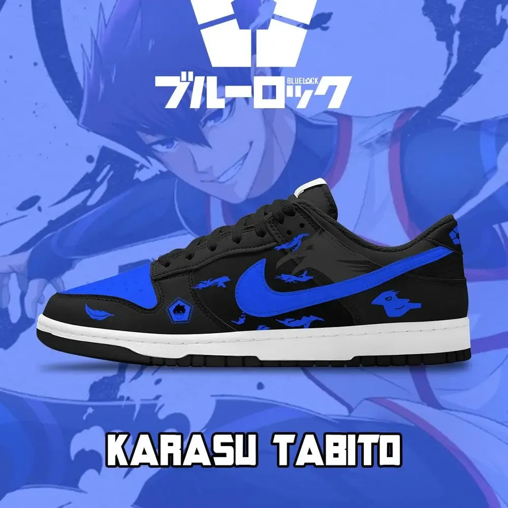 Karasu Tabito V.3 Blue Lock Low Top Shoes