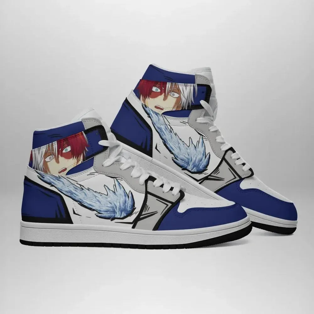 Shoto Todoroki My Hero Academia Special High Top Shoes