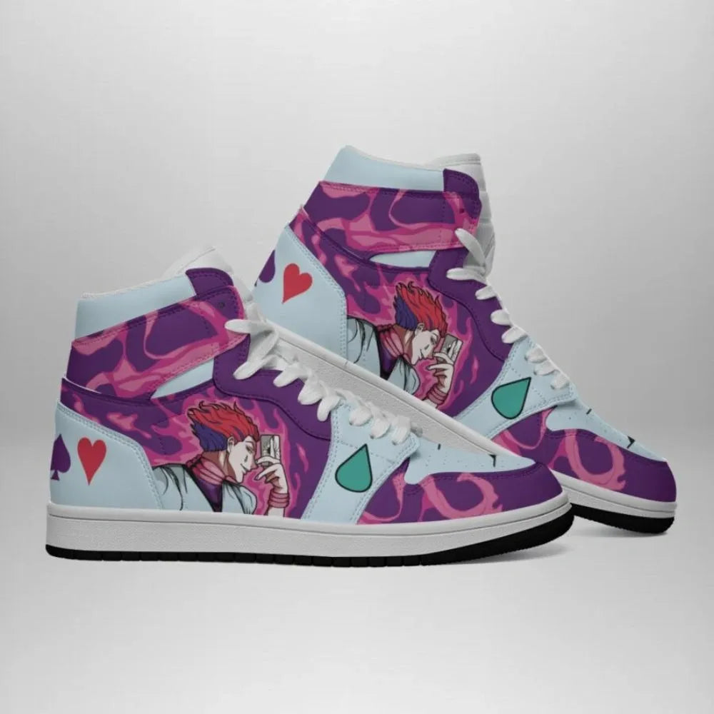 Hisoka Aura Hunter x Hunter Special High Top Shoes