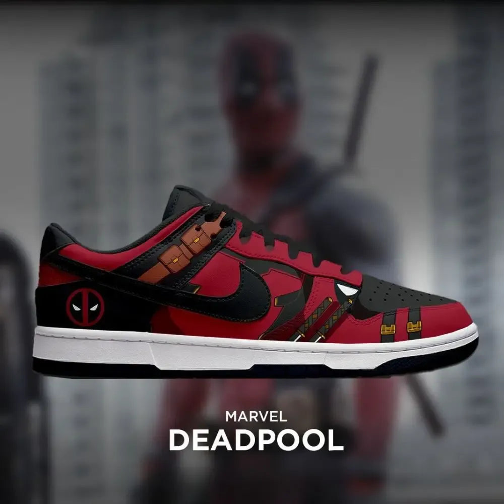 Deadpool Marvel Edition Low Top Shoes