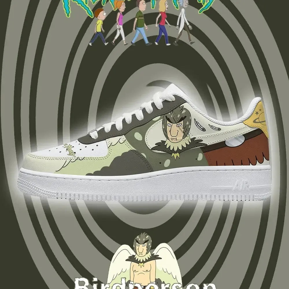 Birdperson V.1 Rick and Morty Low Top Shoes