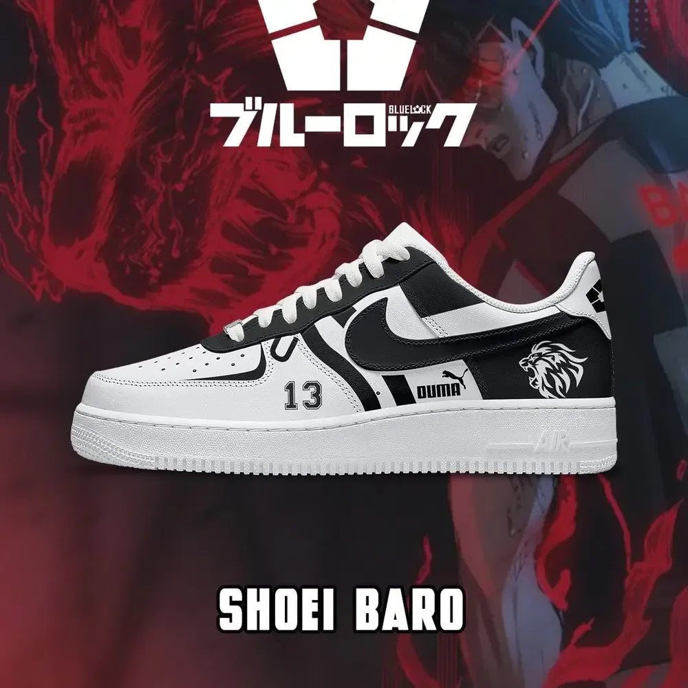 Shoei Baro V.2 Blue Lock Low Top Shoes