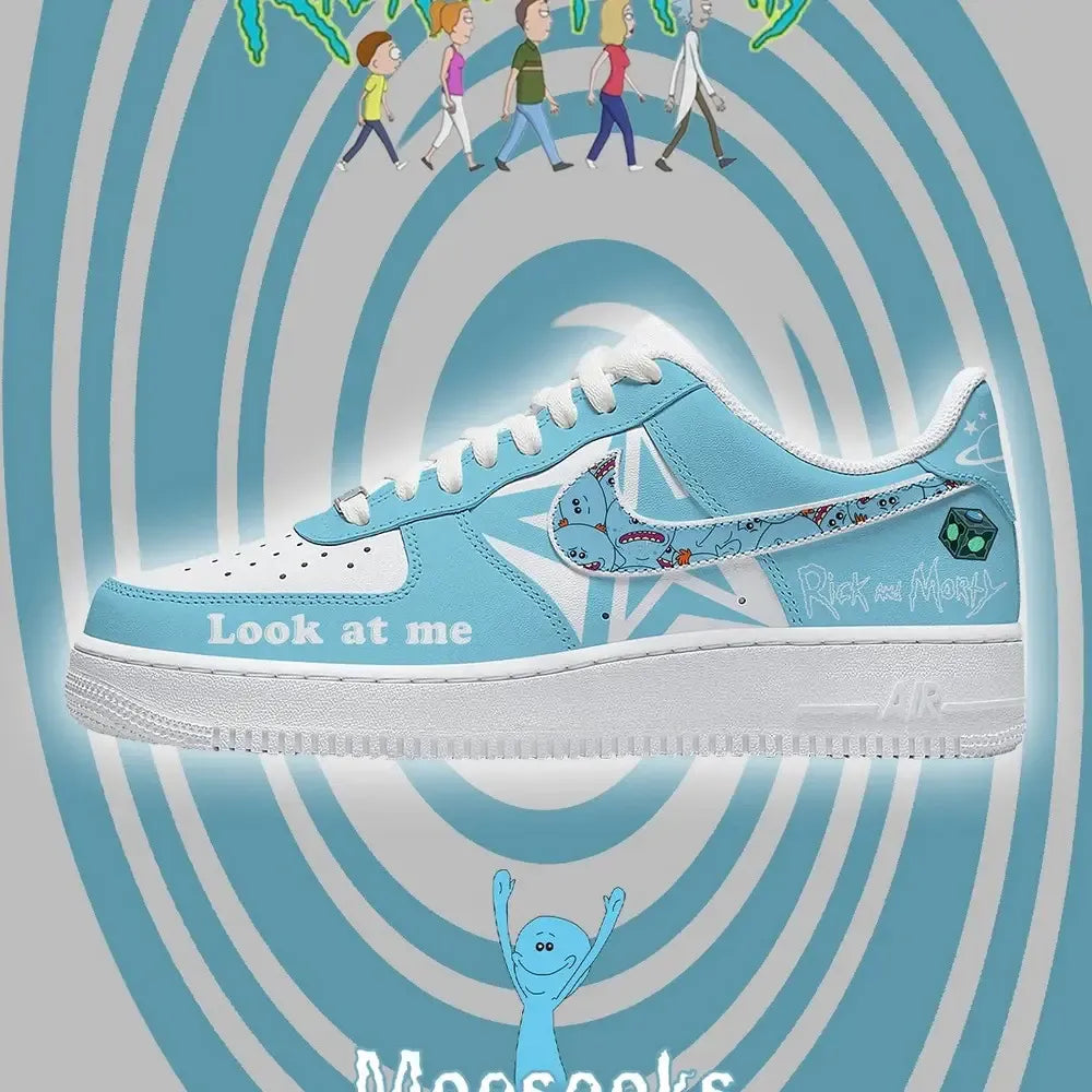 Meeseeks V.1 Rick and Morty Low Top Shoes