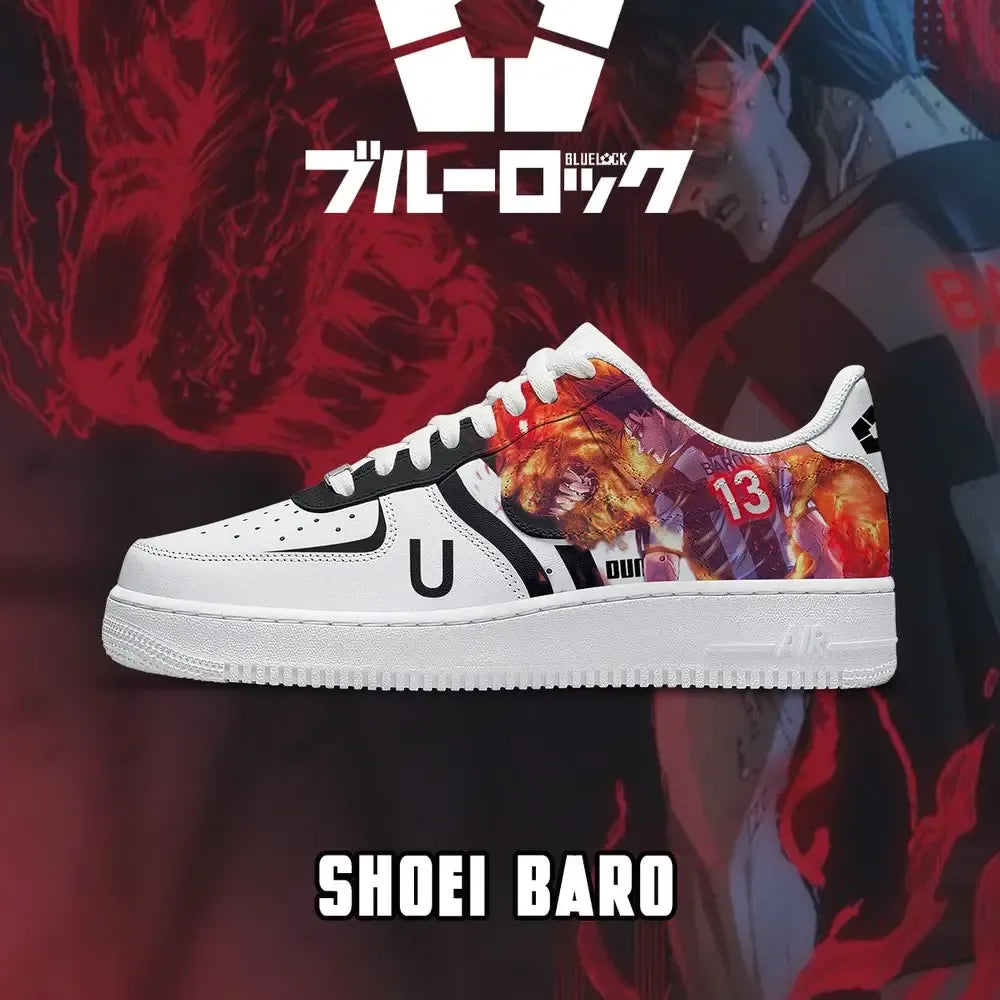 Shoei Baro V.4 Blue Lock Low Top Shoes