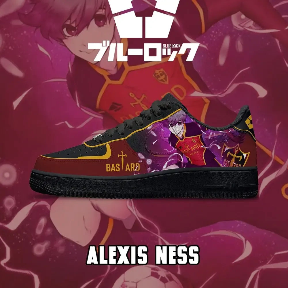 Alexis Ness V.1 Blue Lock Low Top Shoes