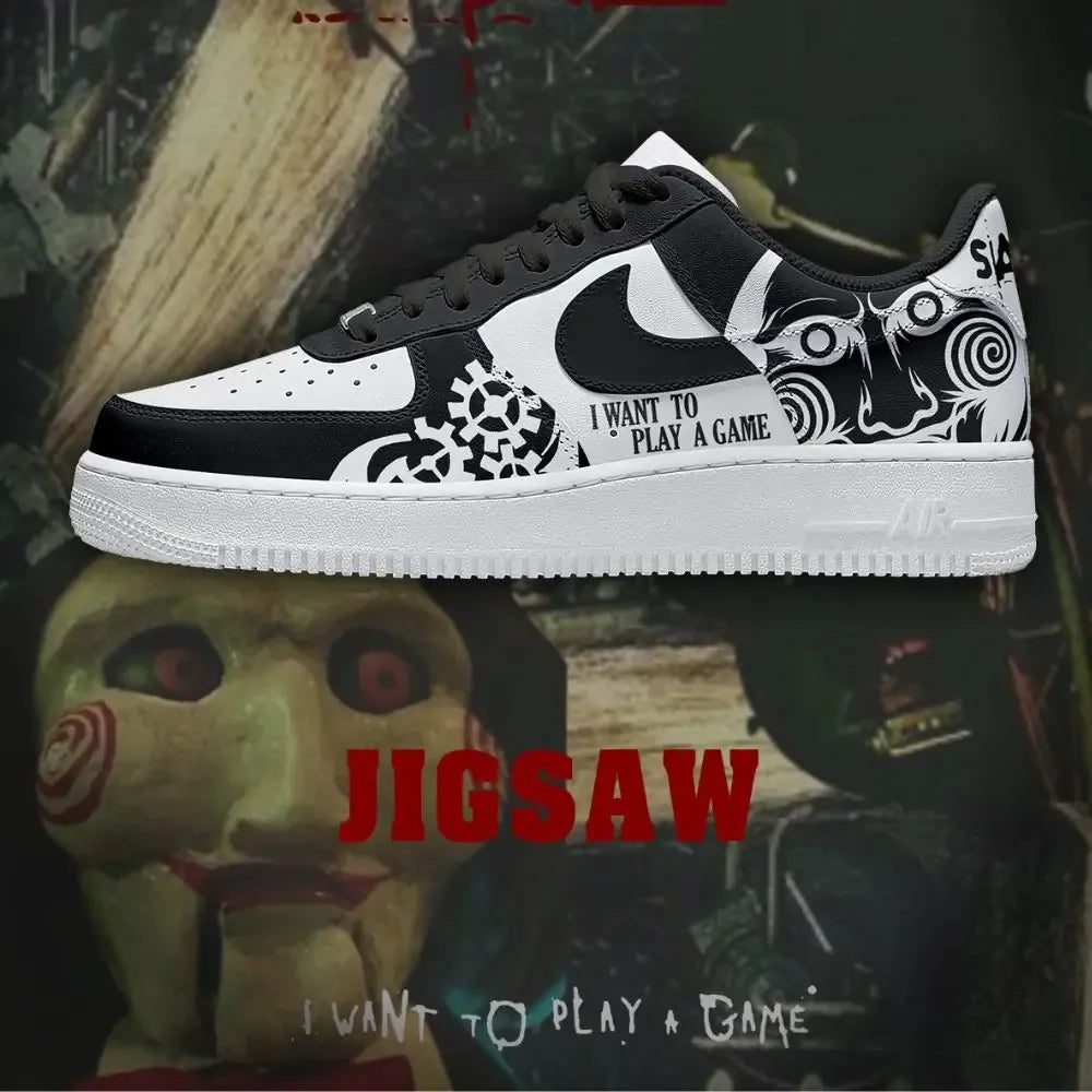 Jigsaw V.3 Horror Edition Low Top Shoes