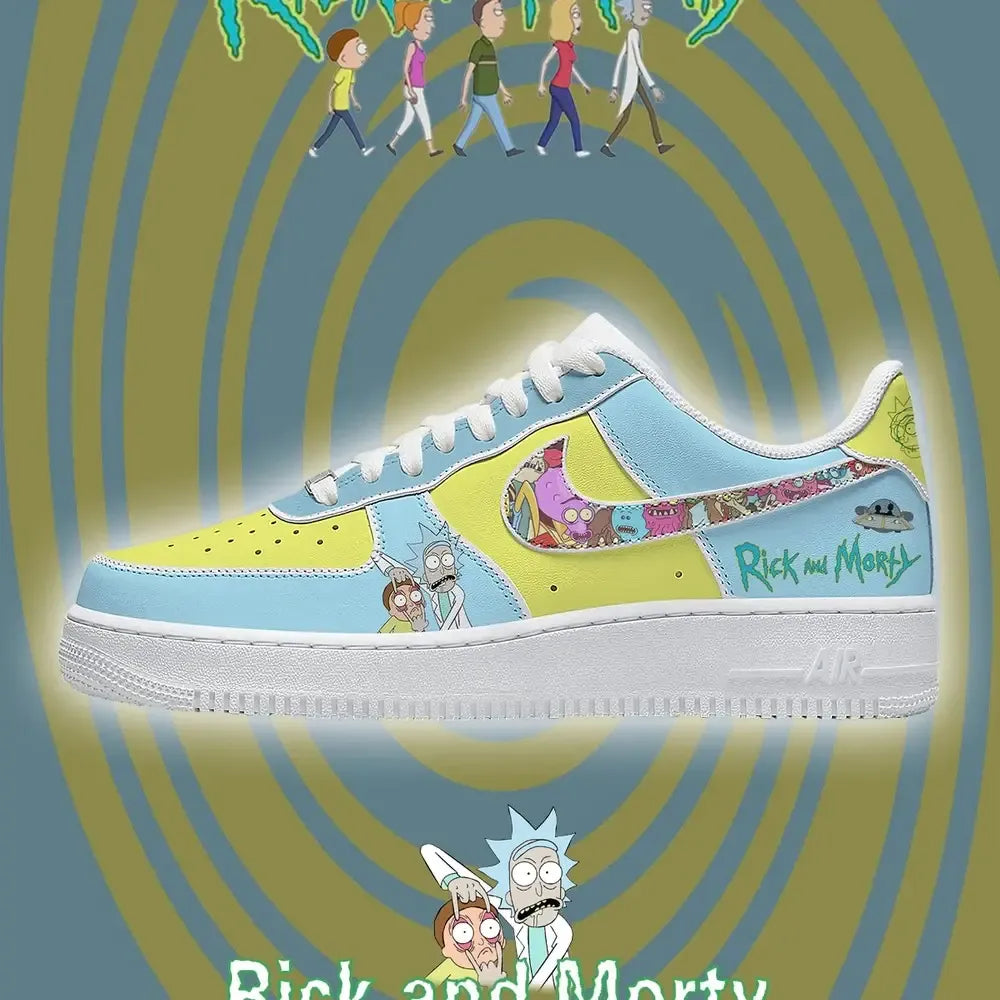 R M V.12 Rick and Morty Low Top Shoes