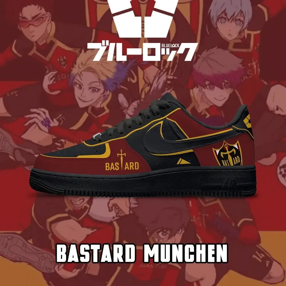 Bastard Munchen V.1 Blue Lock Low Top Shoes