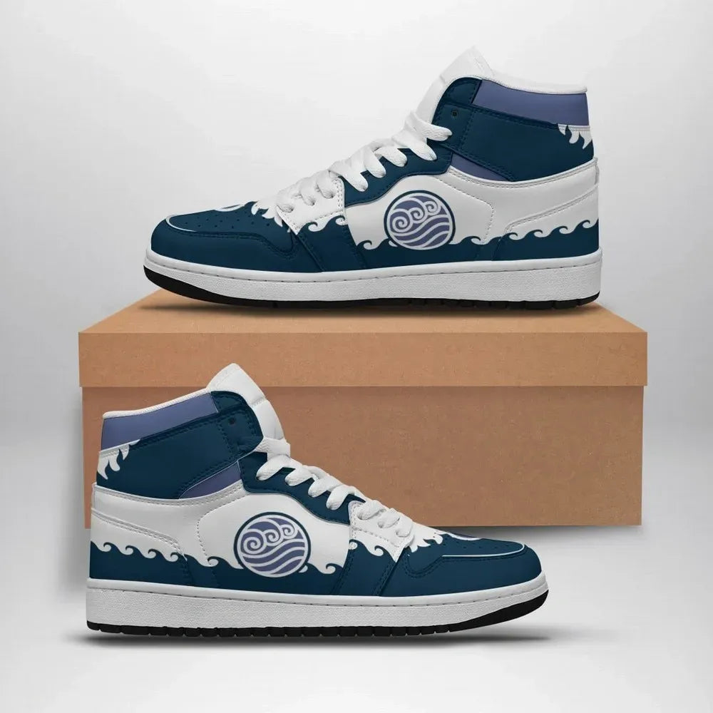 Waterbender Avatar Special High Top Shoes