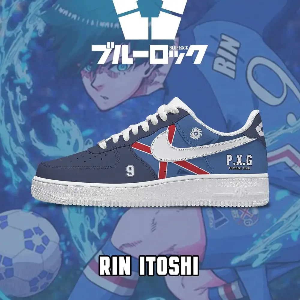 Rin Itoshi V.2 Blue Lock Low Top Shoes