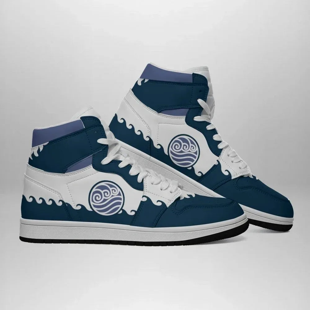 Waterbender Avatar Special High Top Shoes