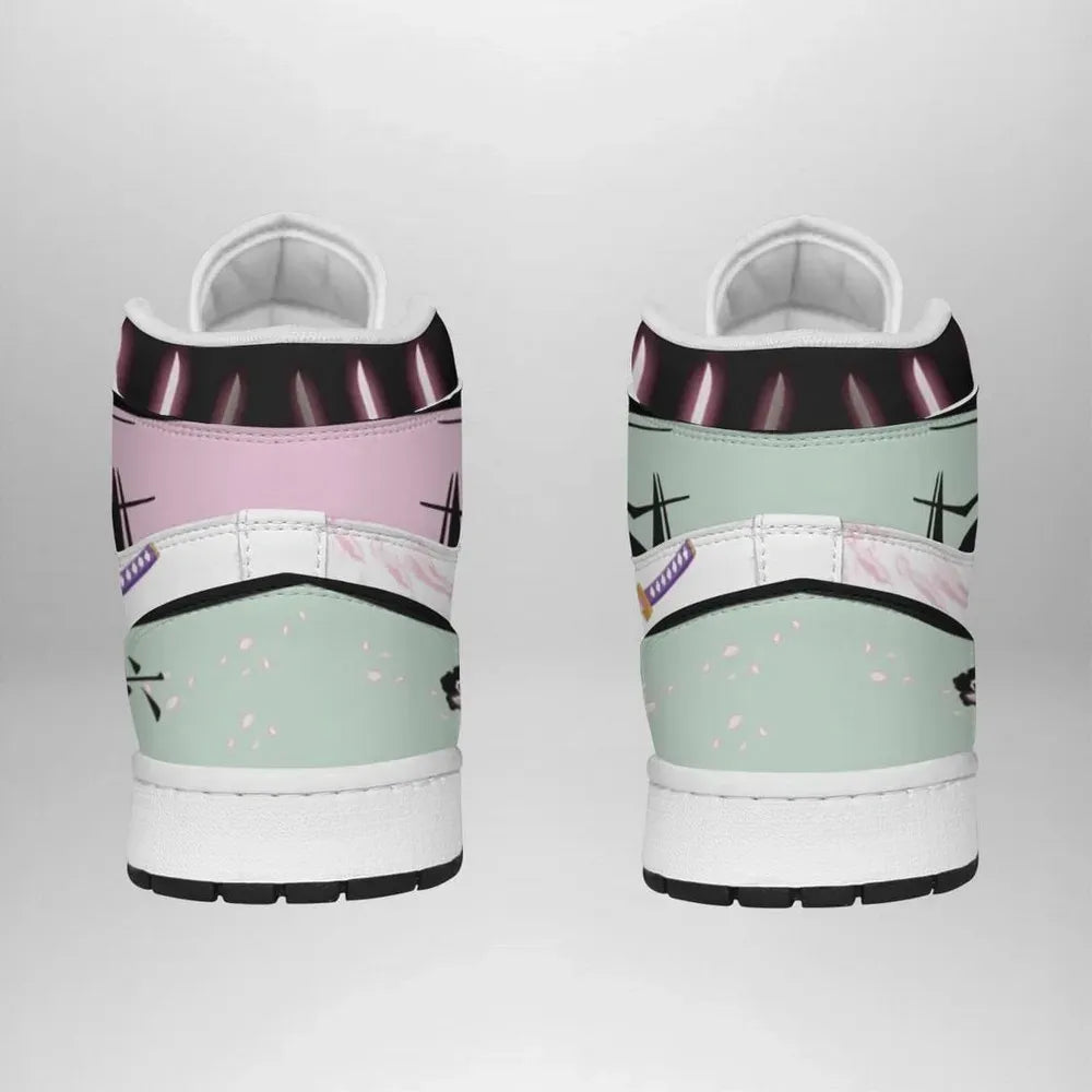 Kuchiki Byakuya Bleach Special High Top Shoes