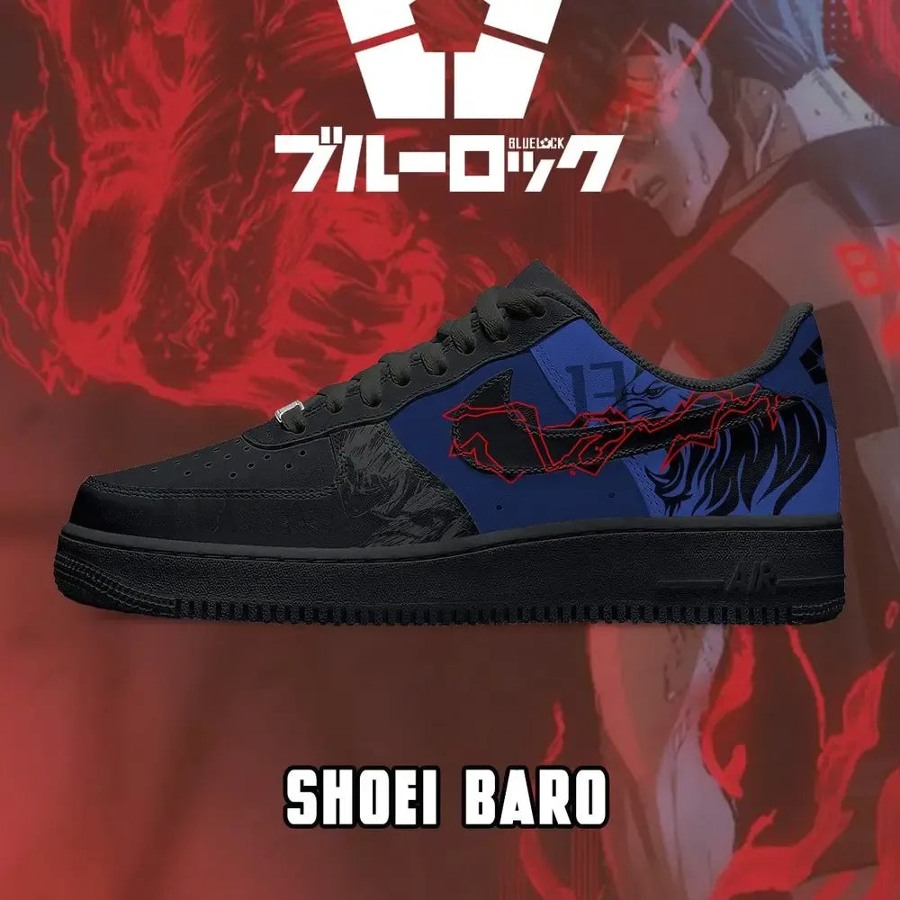 Shoei Baro V.6 Blue Lock Low Top Shoes