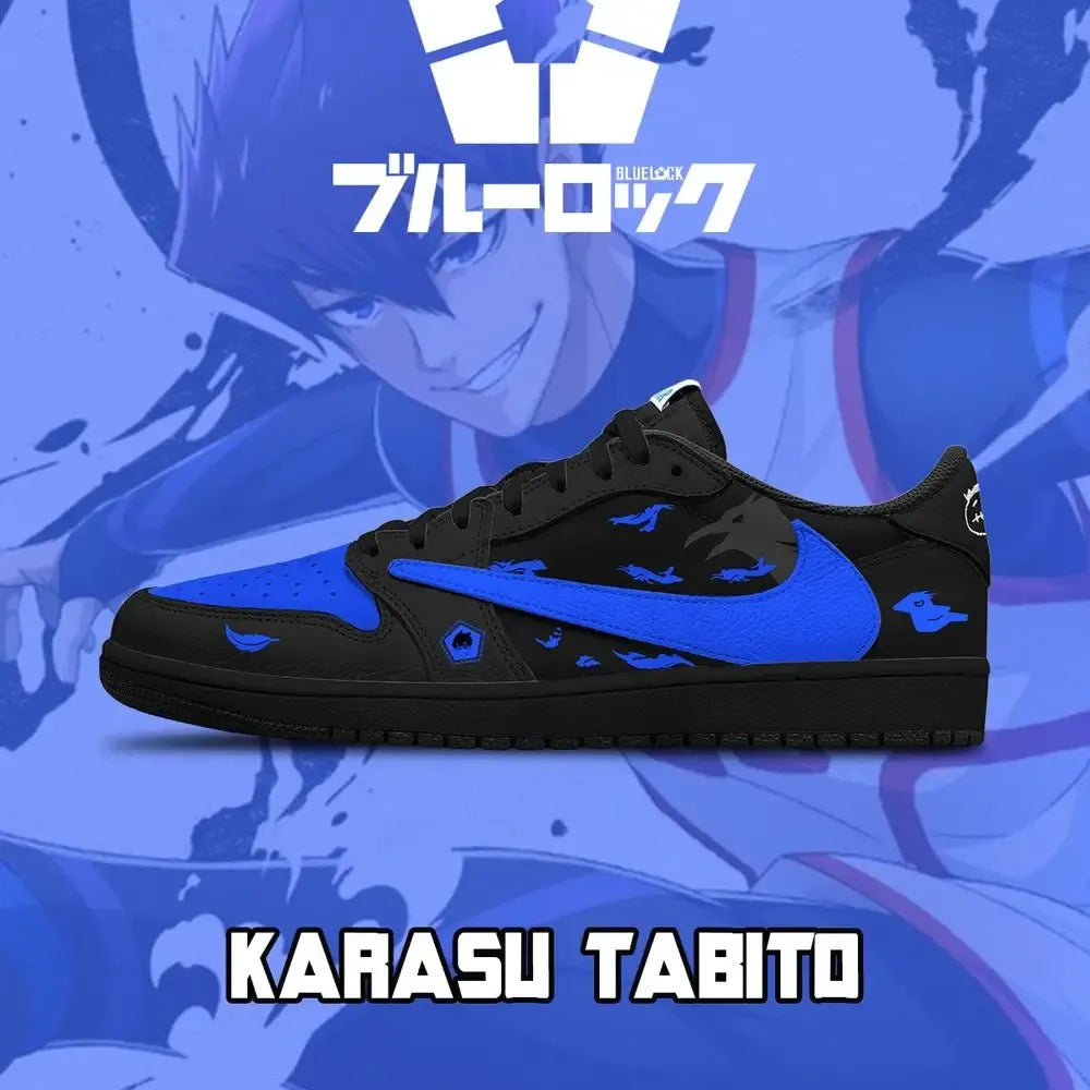 Karasu Tabito V.2 Blue Lock Low Top Shoes