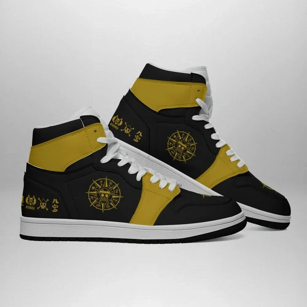 Straw Hat Grand Fleet One Piece Special High Top Shoes
