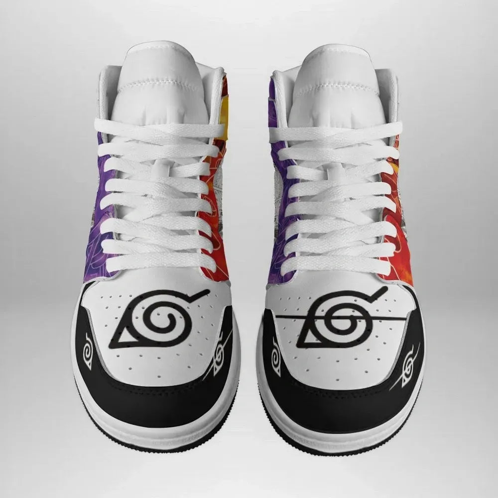 Itachi And Sasuke Susano Akatasuki High Top Shoes
