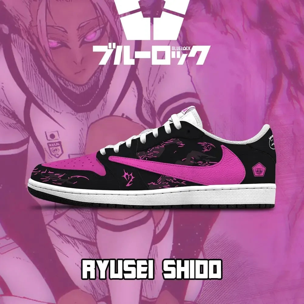 Ryusei Shido V.1 Blue Lock Low Top Shoes
