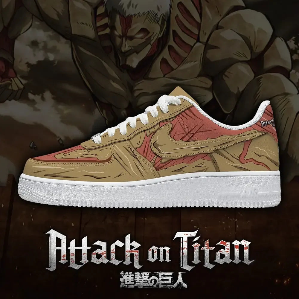 Armored Titan V.1 Attack on Titian Special Edition Lowtop Shoes
