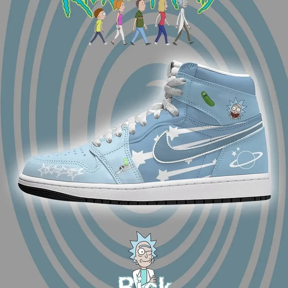 Rick Sanchez V.4 Rick and Morty High Top Shoes