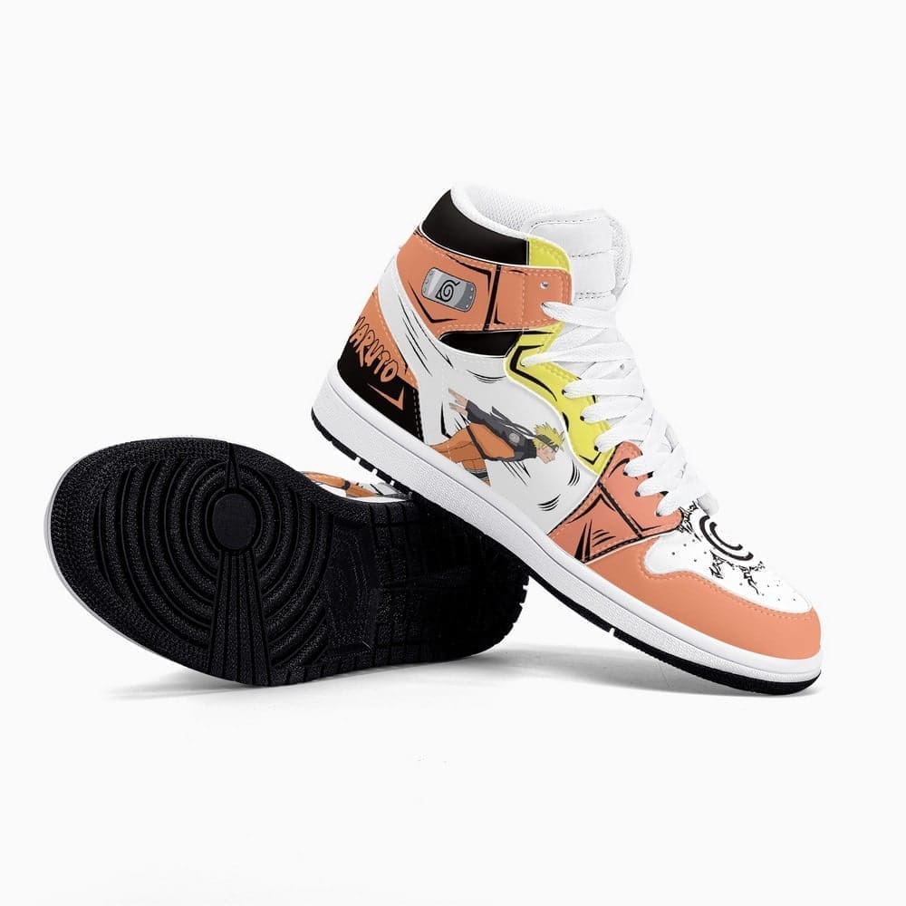 Uzumaki Naruto Air Jordan 1 High Top Shoes
