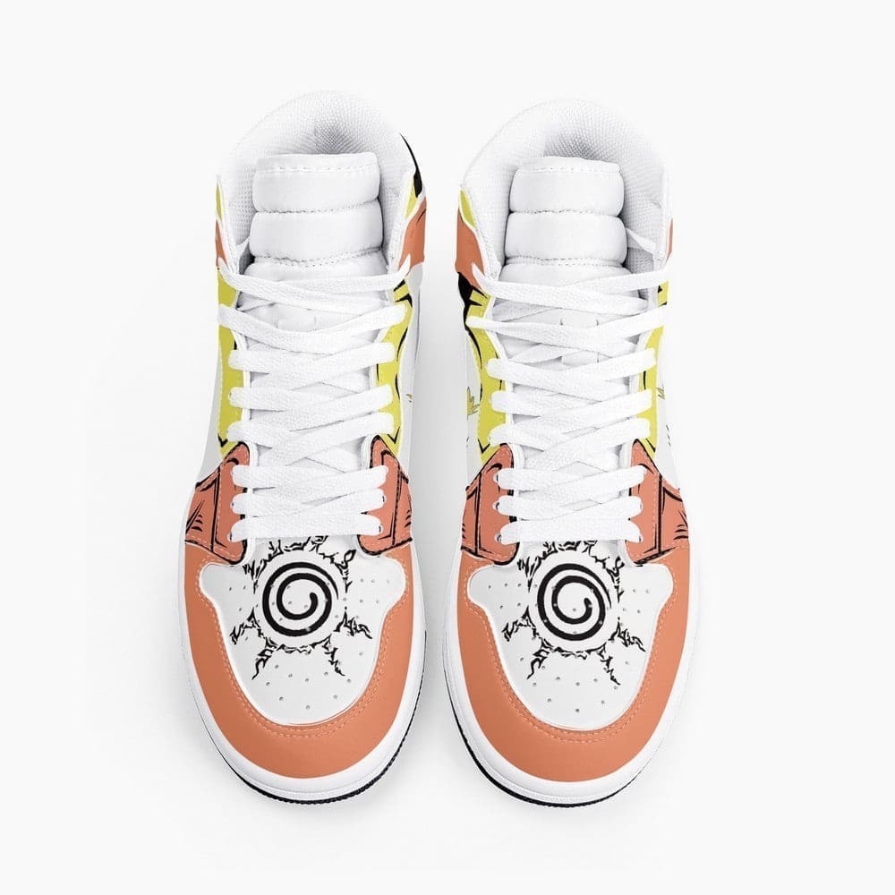 Uzumaki Naruto Air Jordan 1 High Top Shoes