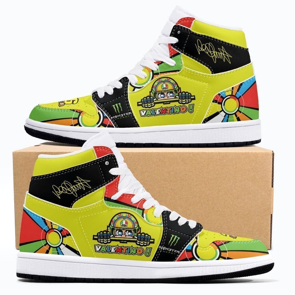 Valentino Monster Air Jordan 1 High Top Shoes