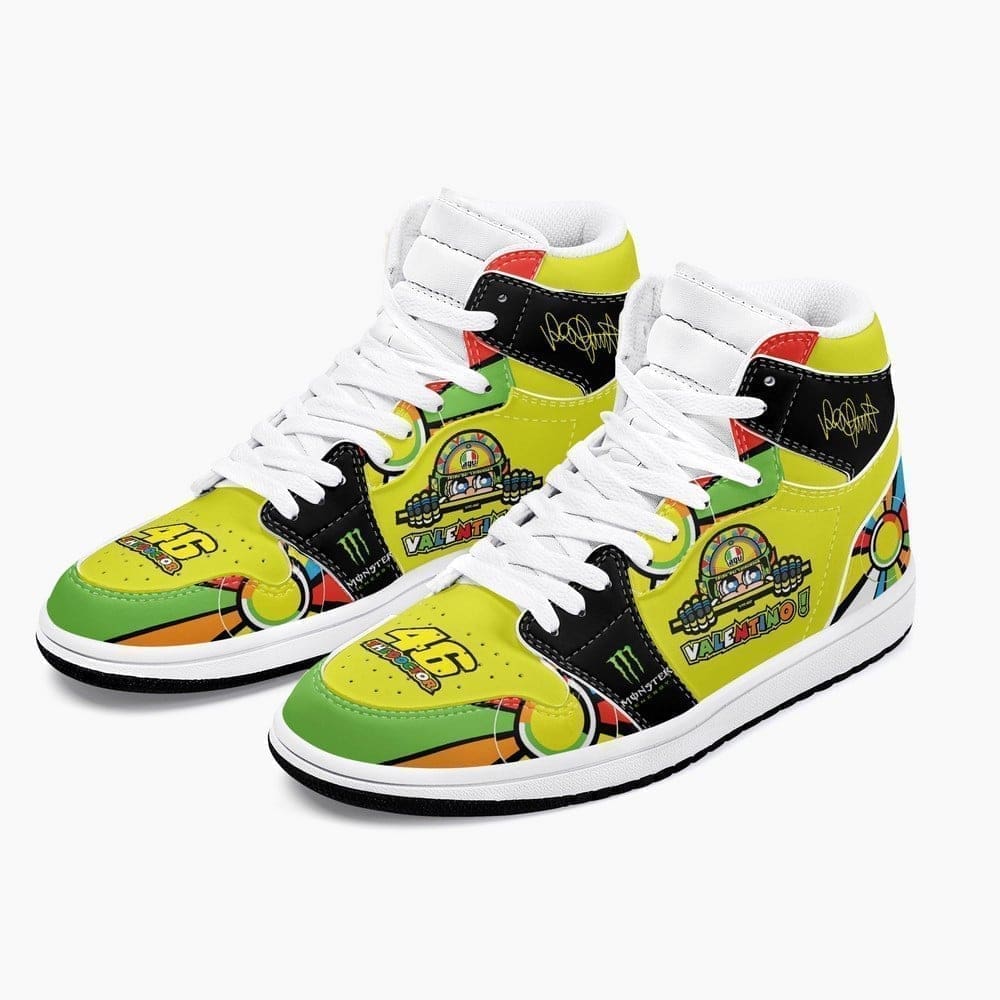 Valentino Monster Air Jordan 1 High Top Shoes