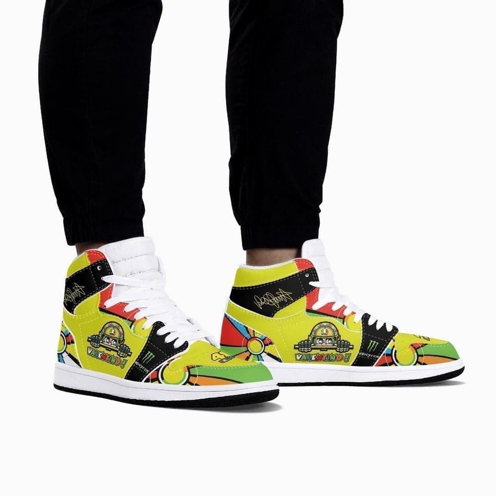 Valentino Monster Air Jordan 1 High Top Shoes