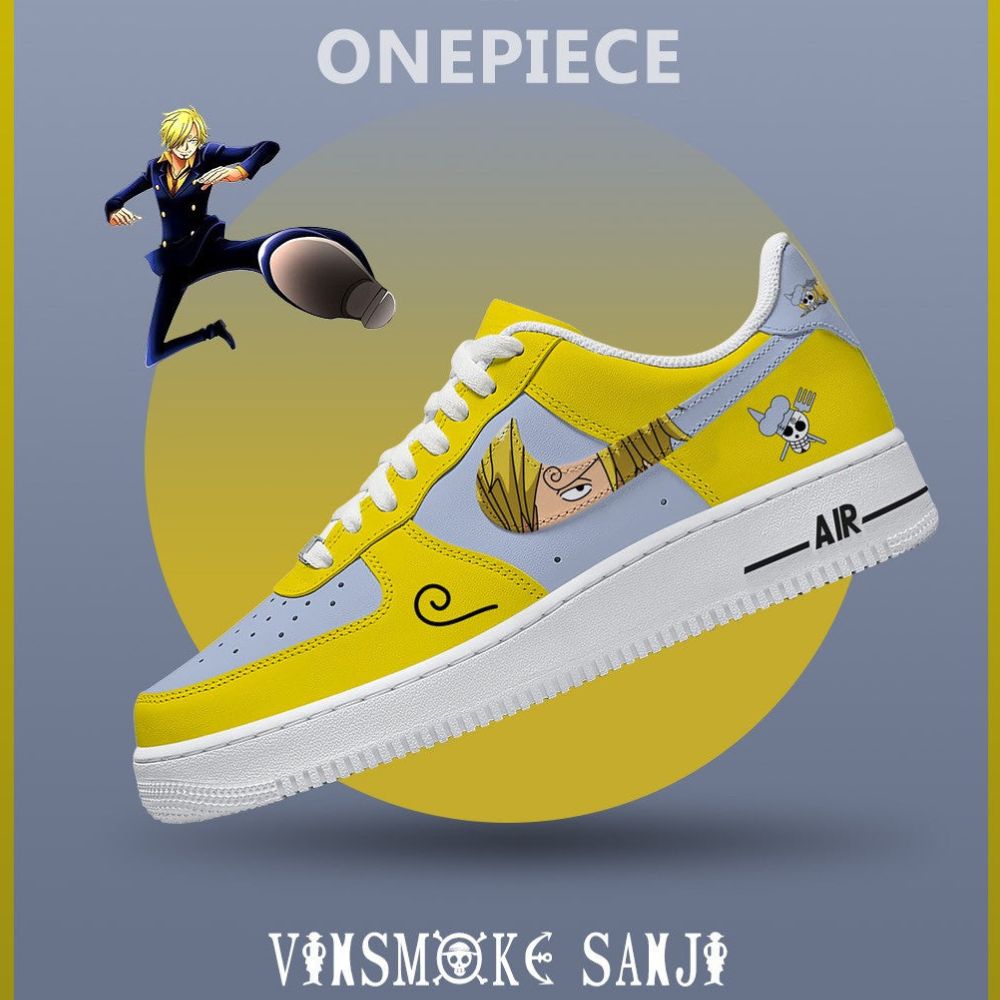 Vinsmoke Sanji One Piece AF1 Shoes