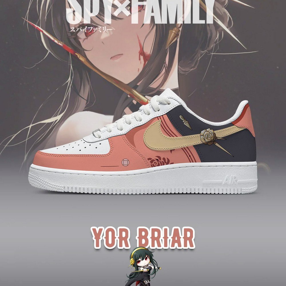 Yor Briar Spy X Family AF1 Shoes