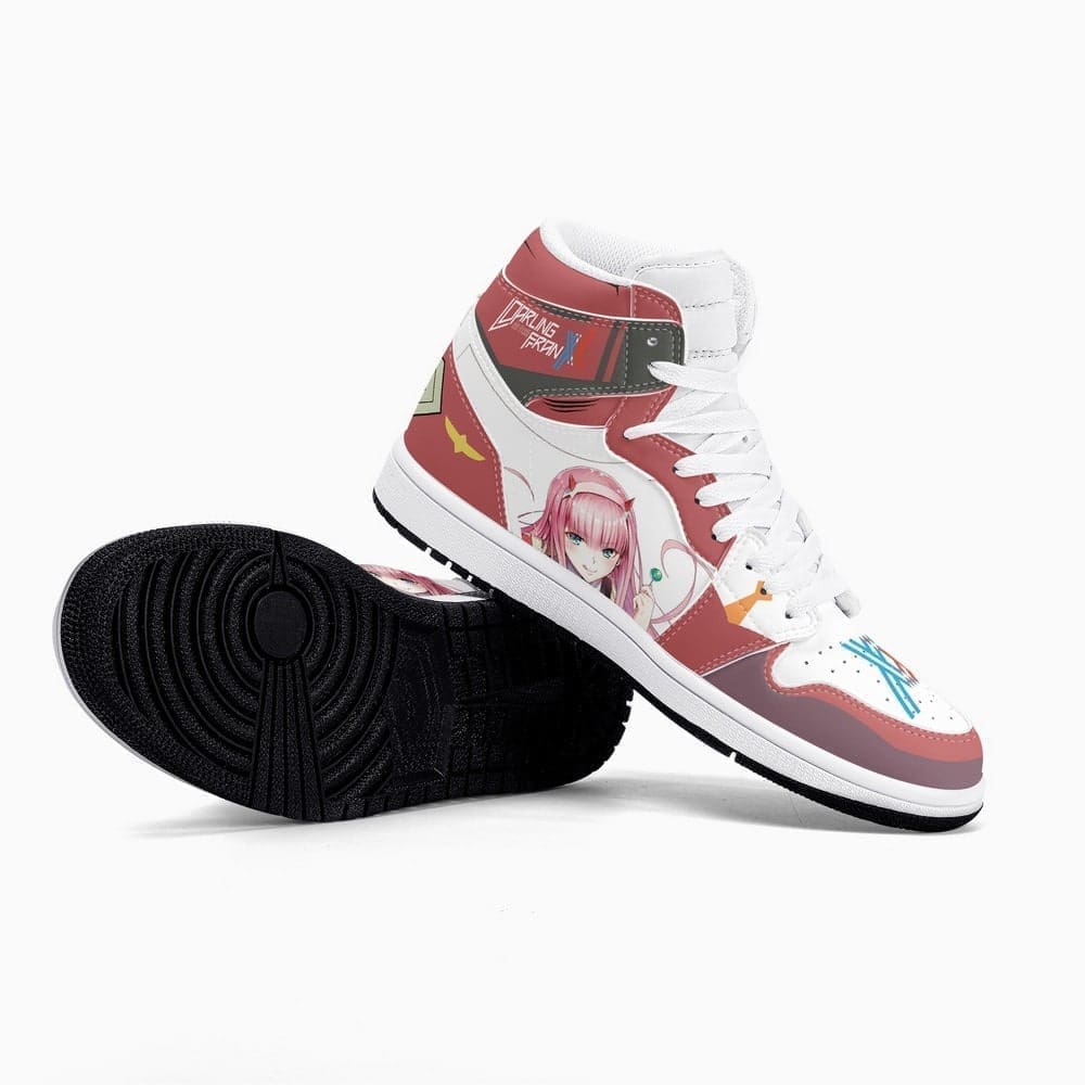 Zero Two Darling In The Franxx Air Jordan 1 High Top Shoes