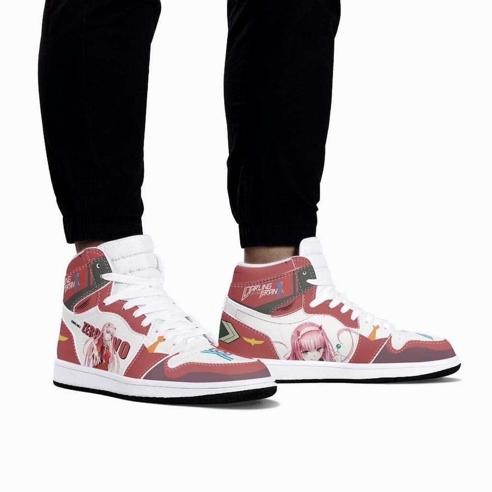 Zero Two Darling In The Franxx Air Jordan 1 High Top Shoes